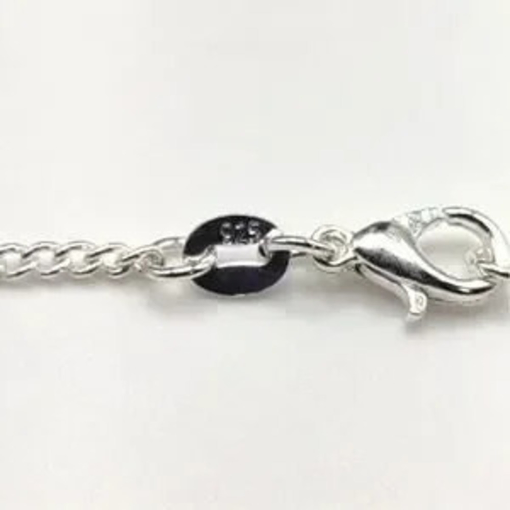 925 Silver Necklace Ring & Earring Set White CZ Diamond Heart Stones Valentines